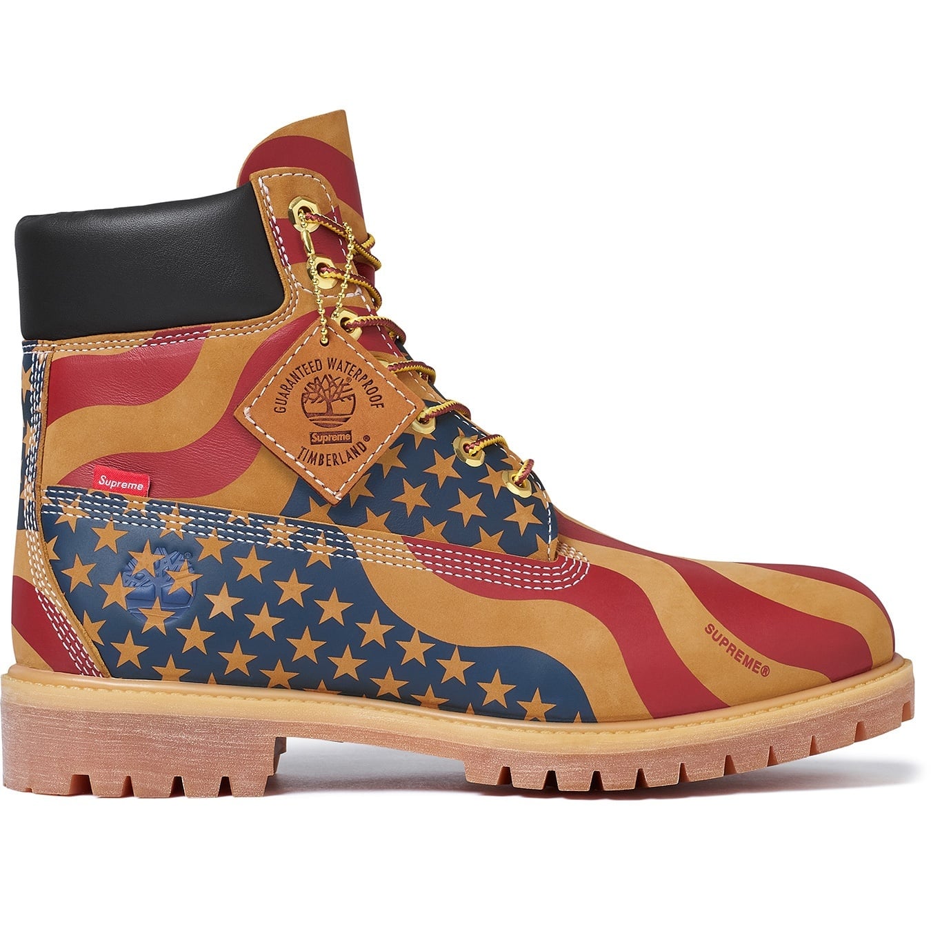 Supreme®/Timberland® Stars and Stripes 6-Inch Premium Waterproof Boot view 11